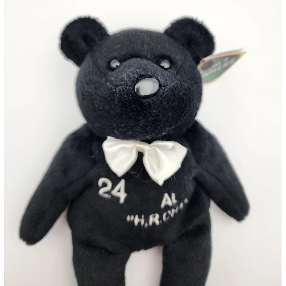 SALVINOS BAM BEANOS HOME‎ RUN CHAMP 1998 NWT BLACK BEAR